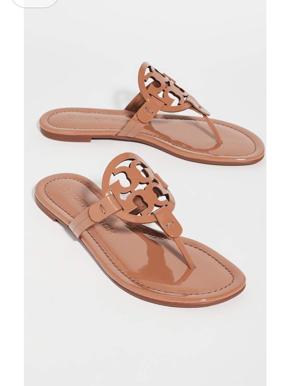 Tory Burch Miller Sandals in Tan Sz 7